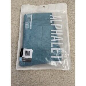 NWT Alphalete Holo Leggings Size Small Inseam 22” Vivid Blue